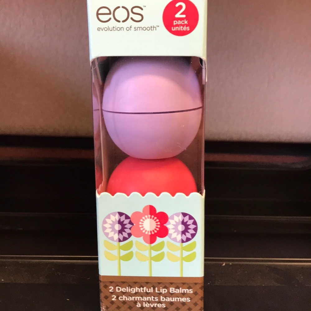 EOS lip balm 2 pack